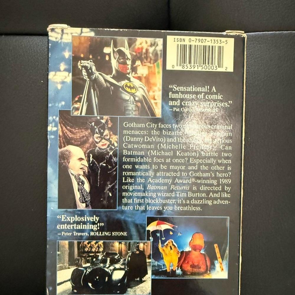 1992 Batman Returns VHS - Picture 4 of 5